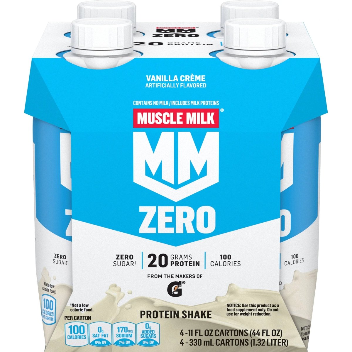 MUSCLE MILK GEN VAINILLA 11OZ - SUPERMIX