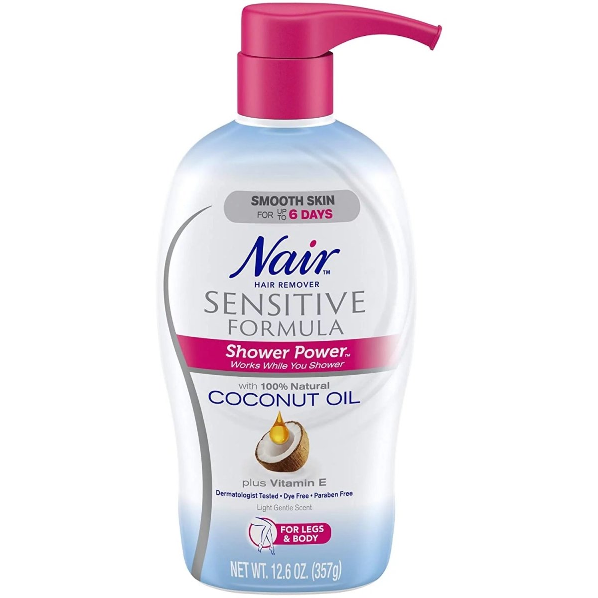 NAIR CK DEPIL COCO OIL & VITAMINA E 12 ONZ 340 GRS - SUPERMIX