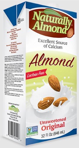 NATURALLY ALMOND LECHE DE ALMENDRA ORIGINAL 946 ML - SUPERMIX