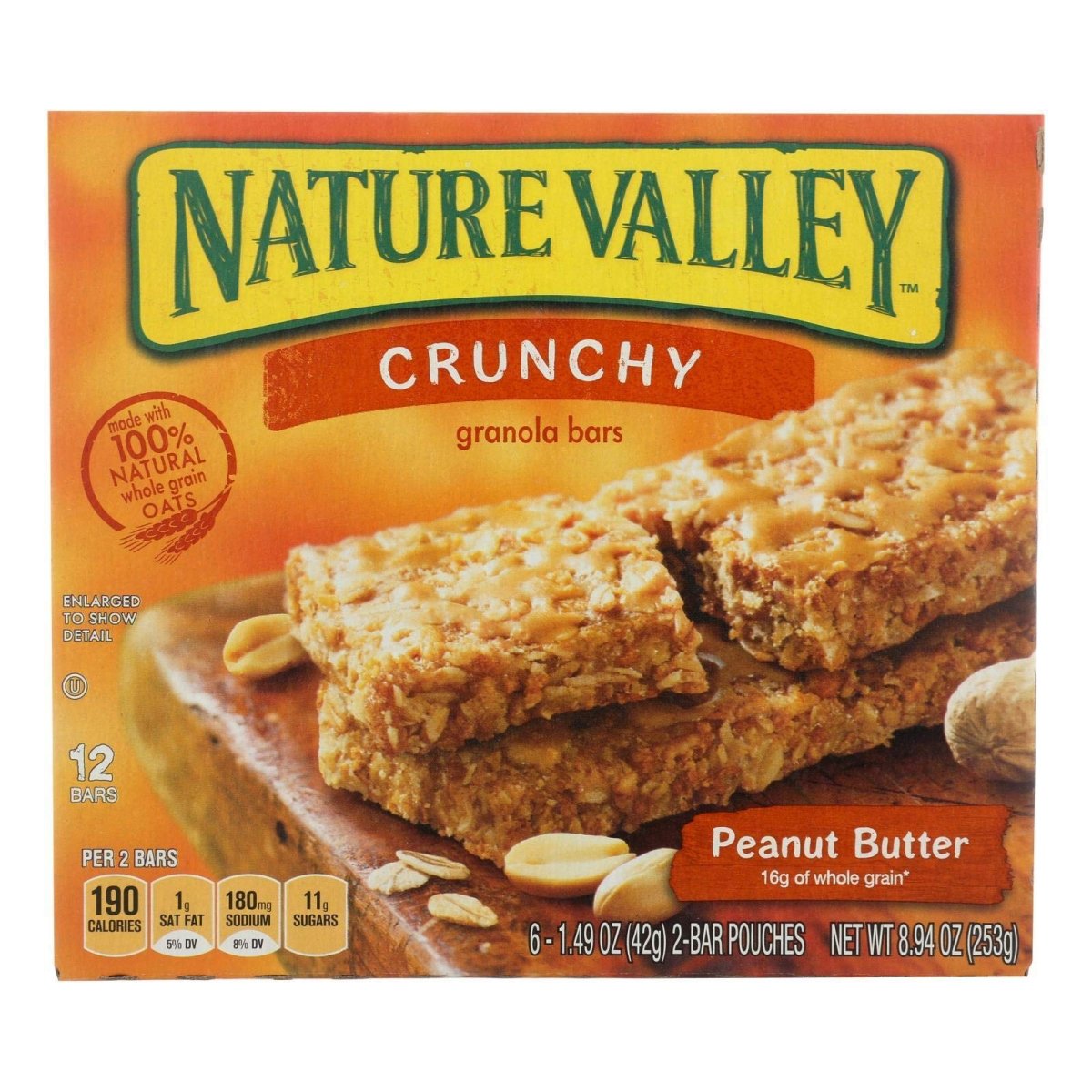 NATURE VALLEY GRANOLA BARRA CREMA DE MANI 12/6/8.9 OZ - SUPERMIX