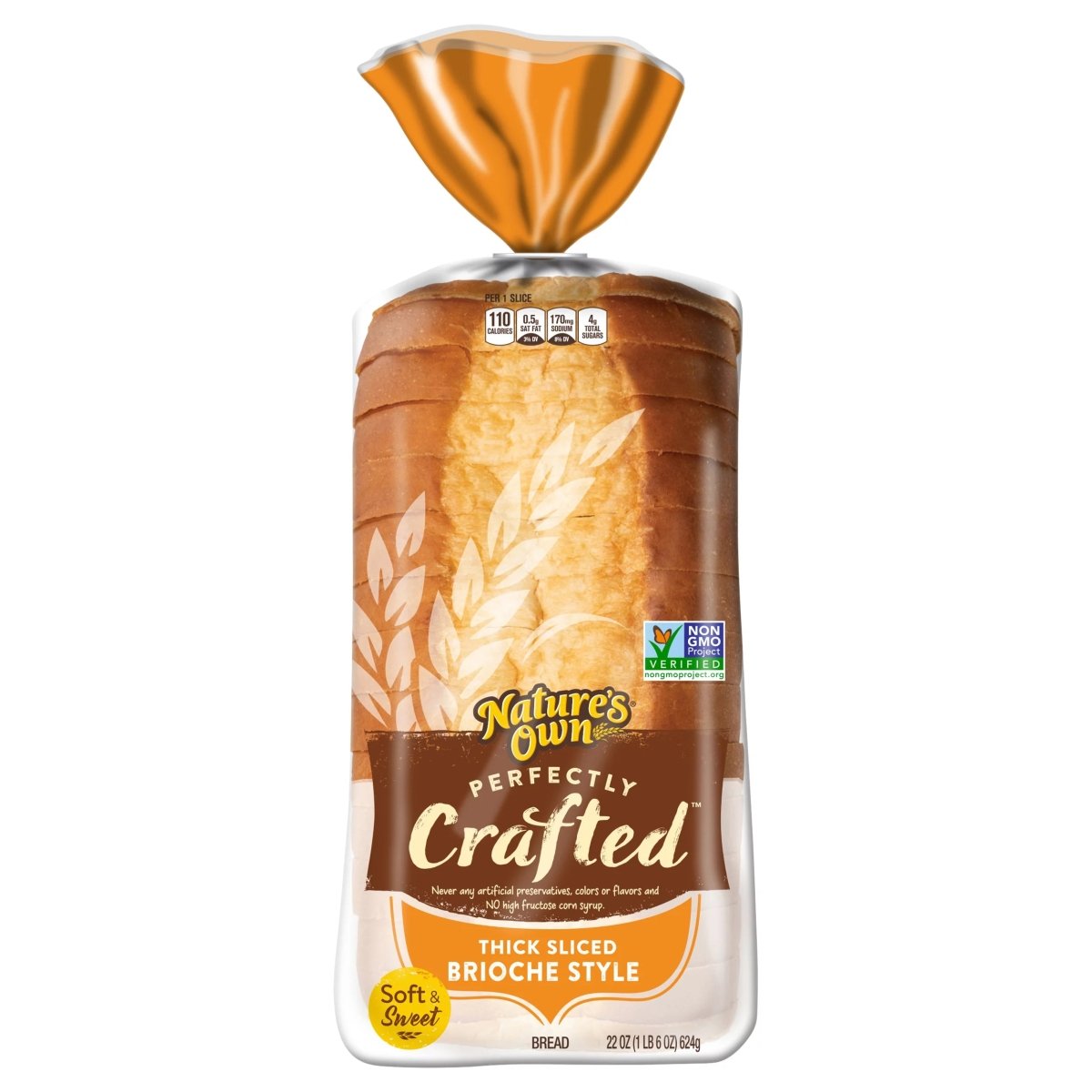 NATURE'S OWN PAN ARTESANAL STILO BRIOCHE 22 OZ - SUPERMIX