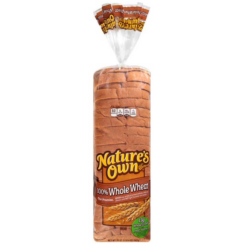 NATURE'S OWN PAN DE SANDWICH INTEGRAL 20 OZ - SUPERMIX