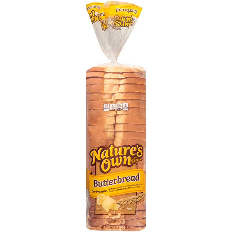 NATURE'S OWN PAN VIGA DE MANTEQUILLA 20 OZ - SUPERMIX