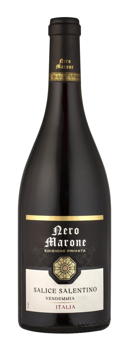 NERO MARONE VINO TINTO DOC SALICE SALENTINO 75 CL - SUPERMIX
