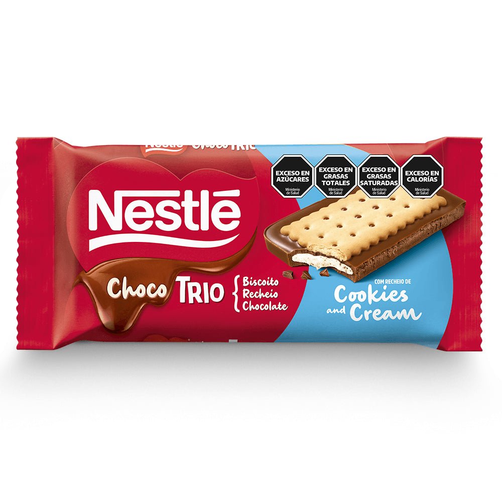NESTLE CHOCO TRIO COOKIES AND CREAM 90 GR - SUPERMIX