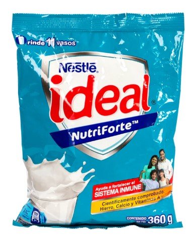 NESTLE IDEAL LECHE EN POLVO NUTRIFORTE 360 GR - SUPERMIX