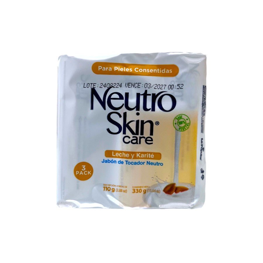 NEUTROSKIN JABON LECHE Y KARITE 3 PACK 330 GR - SUPERMIX