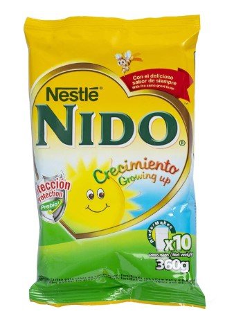 NIDO CRECIMIENTO LECHE EN POLVO PREBIO 325 GR - SUPERMIX