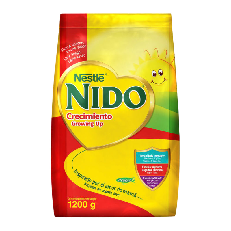 NIDO CRECIMIENTO LECHE EN POLVO PREBIO FDA 1200 GR - SUPERMIX