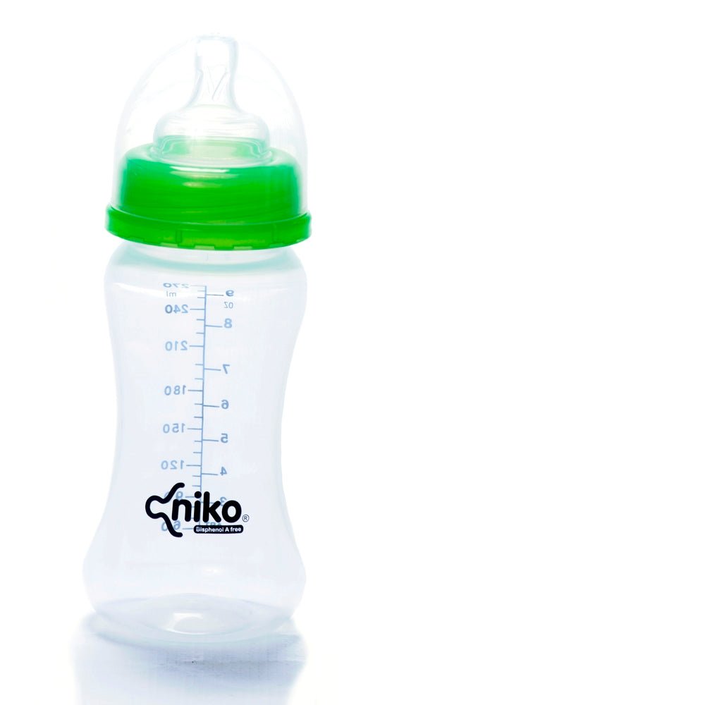 NIKO BIBERON BOCA ANCHA 9 OZ. - SUPERMIX