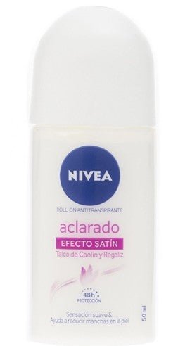 NIVEA ACLARADO EFECTO SATIN ROLL ON 50 ML - SUPERMIX