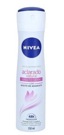 NIVEA ACLARADO EFECTO SATIN SPRAY 150 ML - SUPERMIX