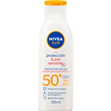 NIVEA BLOQUEADOR SOLAR SENSITIVE FPS 50+ 125 ML - SUPERMIX