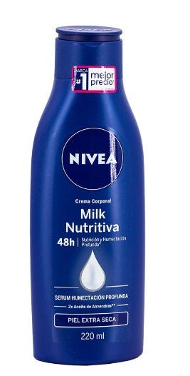 NIVEA BODY MILK P/SECA 220 ML - SUPERMIX
