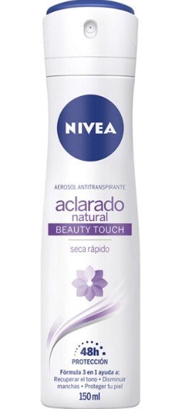 NIVEA DEO SPRAY ACLARADO NATURA 150 ML - SUPERMIX