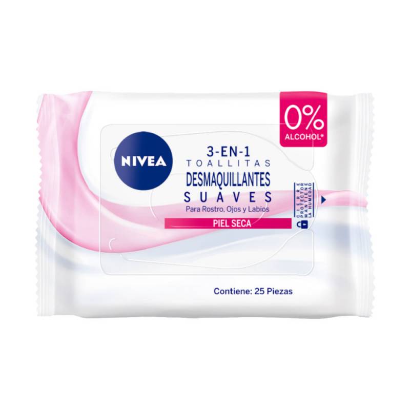 NIVEA TOALLA DESMAQUILLADORA HUMECTANTE SUAVE - SUPERMIX