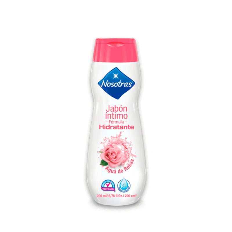 NOSOTRAS JABON INTIMO AGUA DE ROSAS 200 ML - SUPERMIX