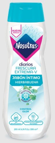 NOSOTRAS JABON INTIMO FRESCURA EXTREMA - SUPERMIX