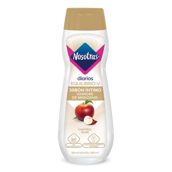 NOSOTRAS JABON INTIMO VINAGRE DE MANZANA 200 ML - SUPERMIX