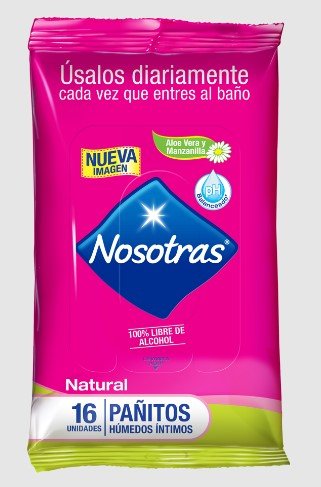 NOSOTRAS NATURAL PANITOS INTIMOS 16 - SUPERMIX