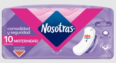 NOSOTRAS TOALLAS MATERNIDAS TELA - SUPERMIX