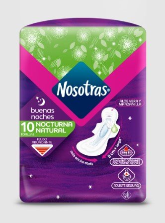 NOSOTRAS TOALLAS NATURAL BUENAS NOCHES 10/1 - SUPERMIX
