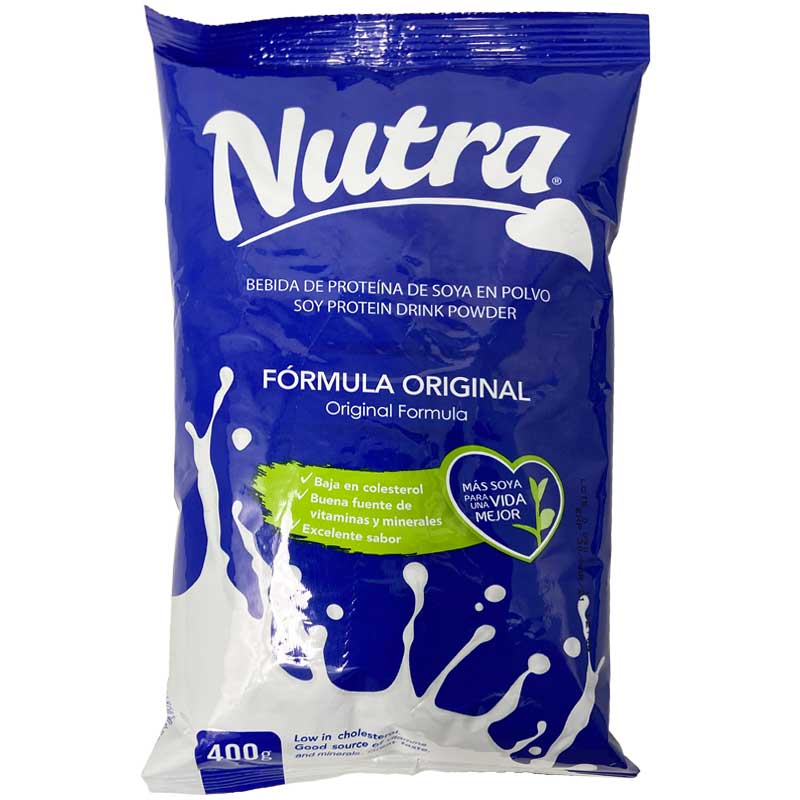 NUTRA LECHE EN POLVO DE SOYA 400 GR - SUPERMIX