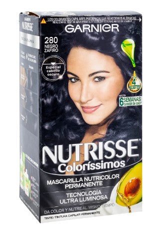 NUTRISSE TINTE CAPILAR NEGRO ZAFIRO 280 - SUPERMIX