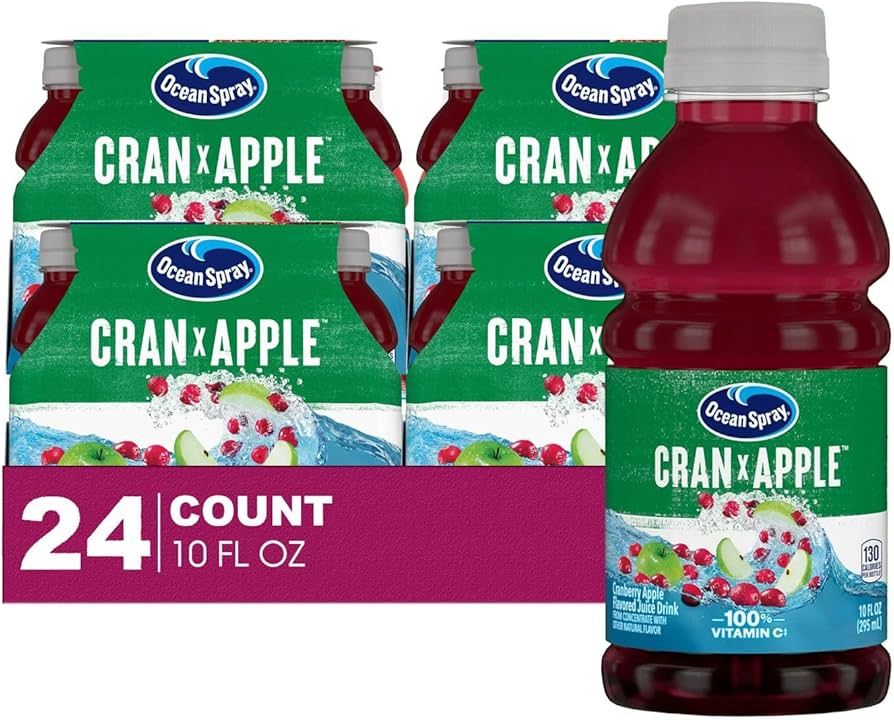OCEAN SPRAY CRAN APPLE 24/10 OZ - SUPERMIX