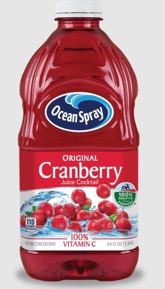 OCEAN SPRAY CRANBERRY JUICE COCKTAIL 101.3 ONZ - SUPERMIX