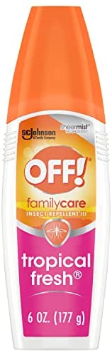 OFF FAMILY CARE TROPICAL FRESH INSECT REPELLENT III - SUPERMIX