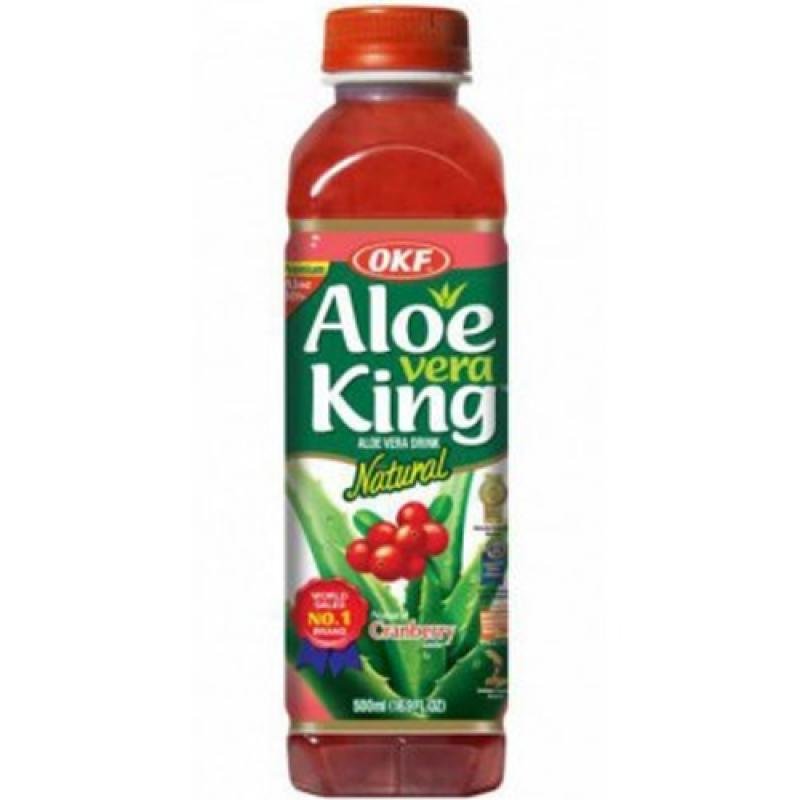 OKF JUGO DE ALOE VERA SABOR CRANBERRY 500 ML - SUPERMIX