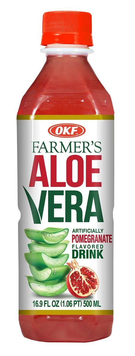 OKF JUGO DE ALOE VERA SABOR GRANADA 500 ML - SUPERMIX