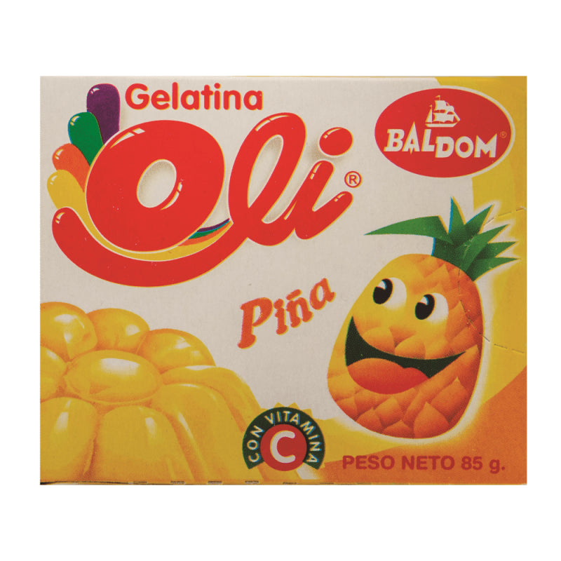 OLI GELATINA PINA 3 OZ - SUPERMIX