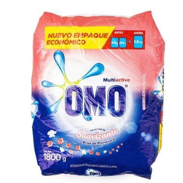 OMO DETERGENTE CON SUAVISANTE BRISA PRIMAVERA 1.8 KG - SUPERMIX