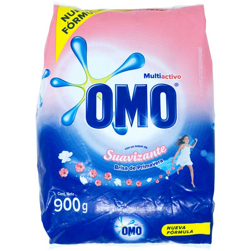 OMO DETERGENTE CON SUAVISANTE BRISA PRIMAVERA 900 GRS - SUPERMIX