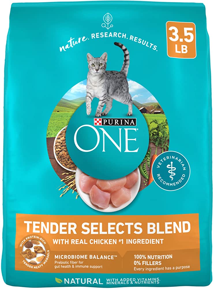 ONE ADULT CAT TENDER SELECTS BLEND CHICKEN 3.5 LB - SUPERMIX