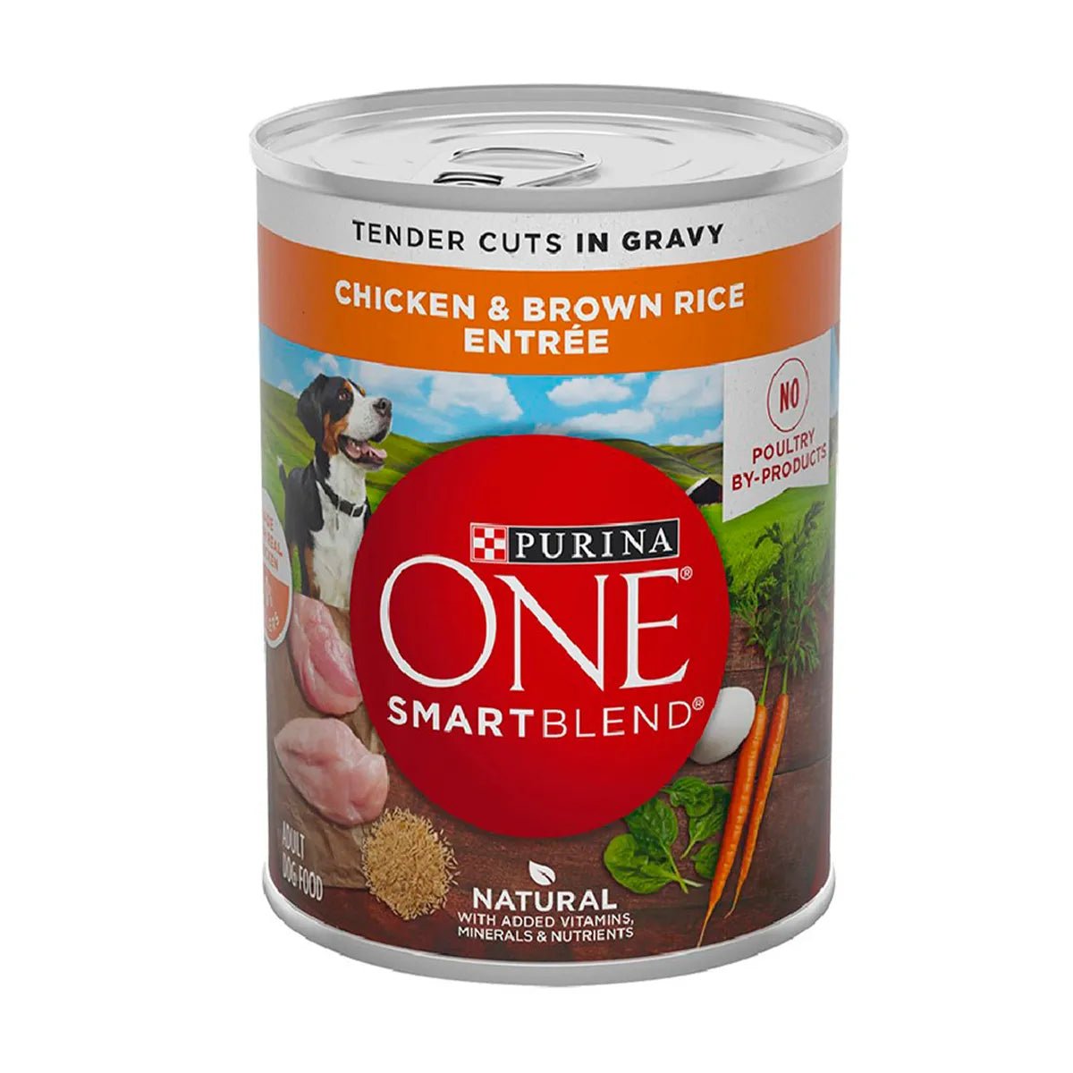 ONE TENDER CUTS CHICKEN BROWN & RICE 368 GRS - SUPERMIX
