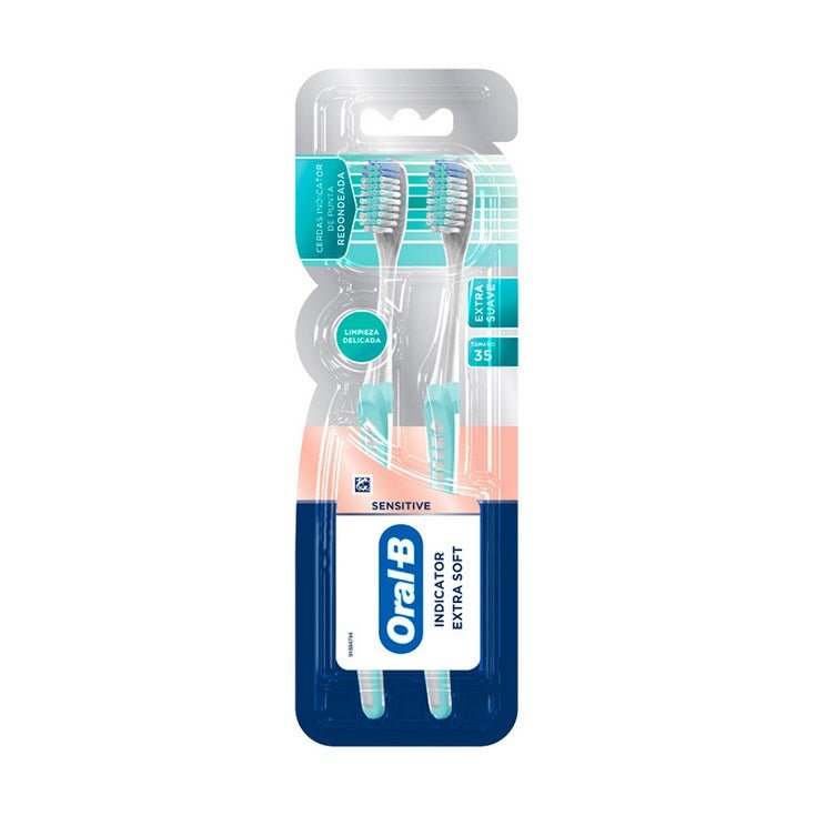ORAL B CEPILLO INDICATOR EXTRA SOFT 2 PACK - SUPERMIX