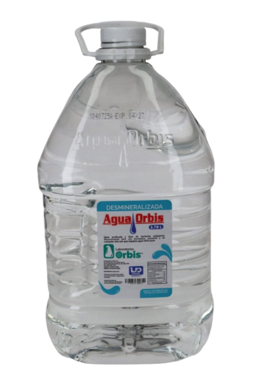 ORBIS AGUA DESMINERALIZADA 3.78 LT - SUPERMIX