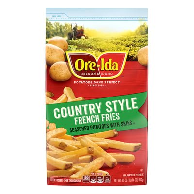 ORE IDA COUNTRY FRIES 30 OZ - SUPERMIX