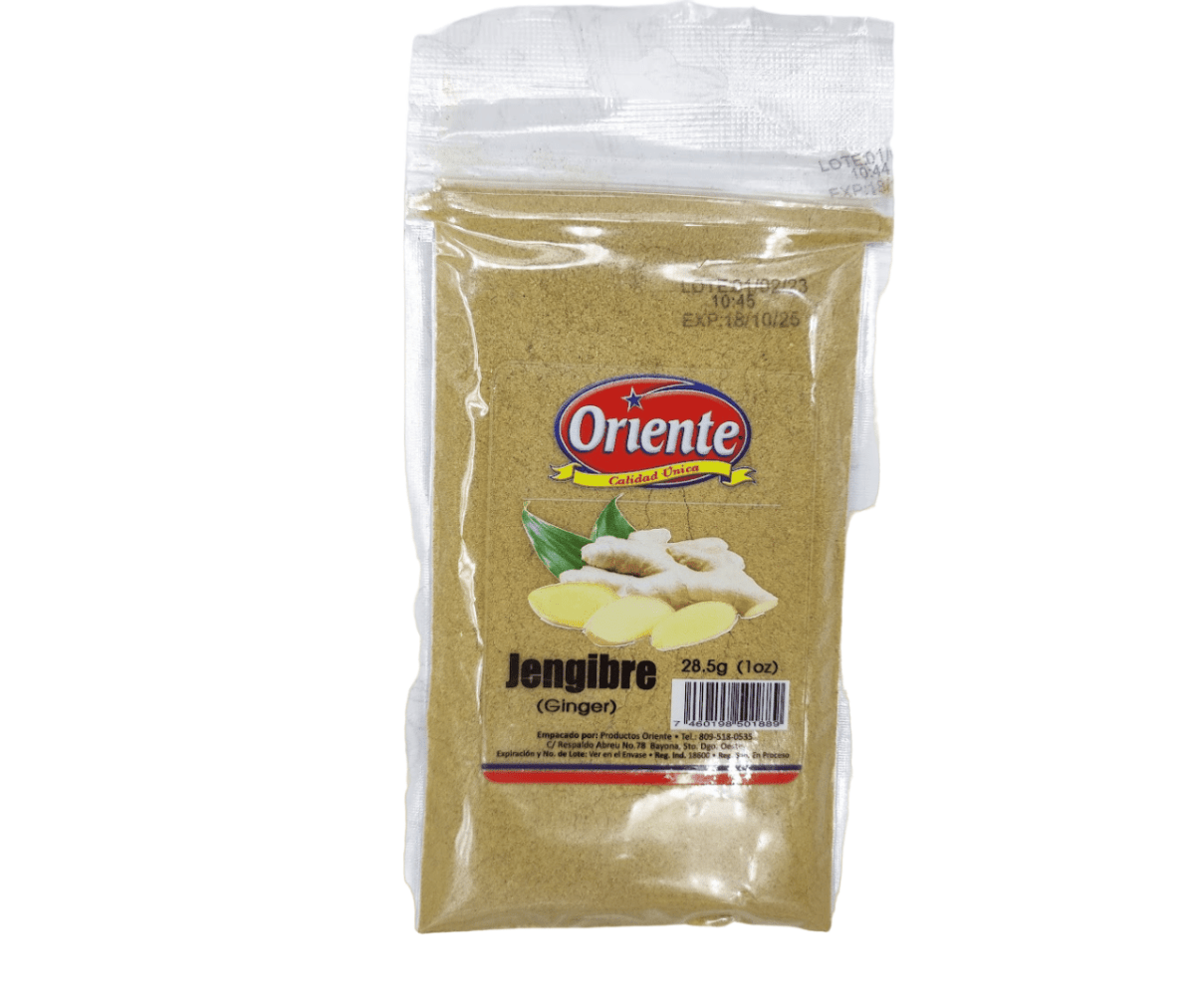 ORIENTE JENGIBRE MOLIDO 28.5 GRS - SUPERMIX