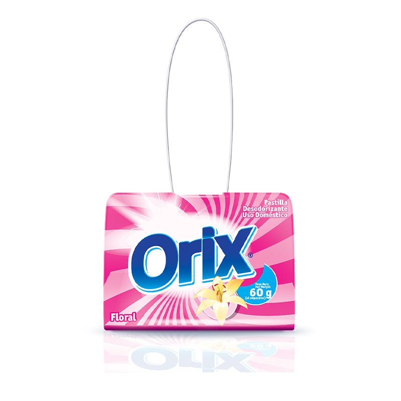 ORIX PASTILLAS DESINFECTANTE PARA INODORO BOUQUET 60 GRS - SUPERMIX