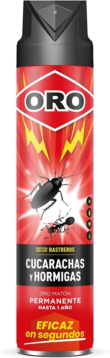 ORO CUCARACHA Y HORMIGAS PERMANENTE 750 ML - SUPERMIX
