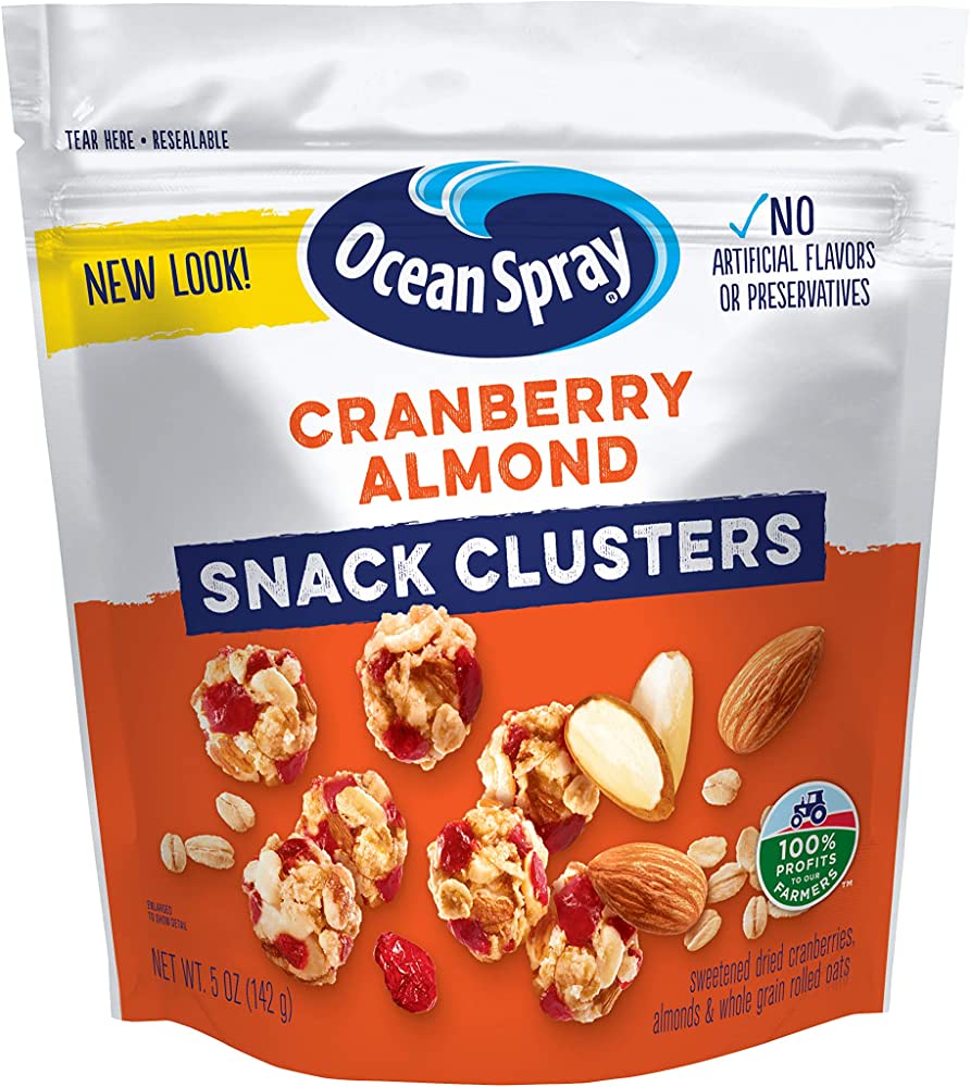 OS CRAISINS CLUSTERS CRANBERRY ALMOND 12/5 OZ - SUPERMIX