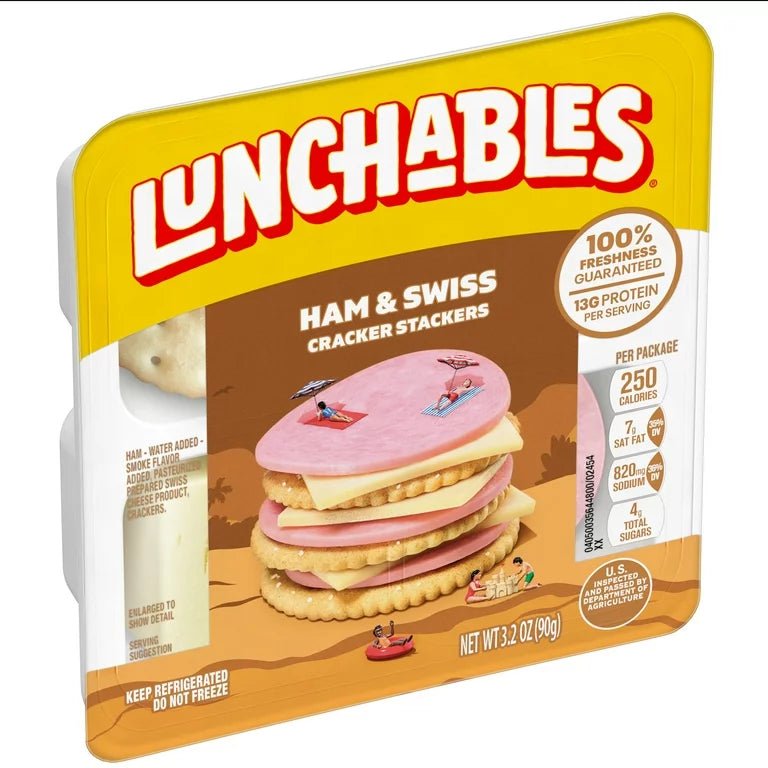 OSCAR MAYER LUNCHABLES HAM & SWISS 5 OZ - SUPERMIX