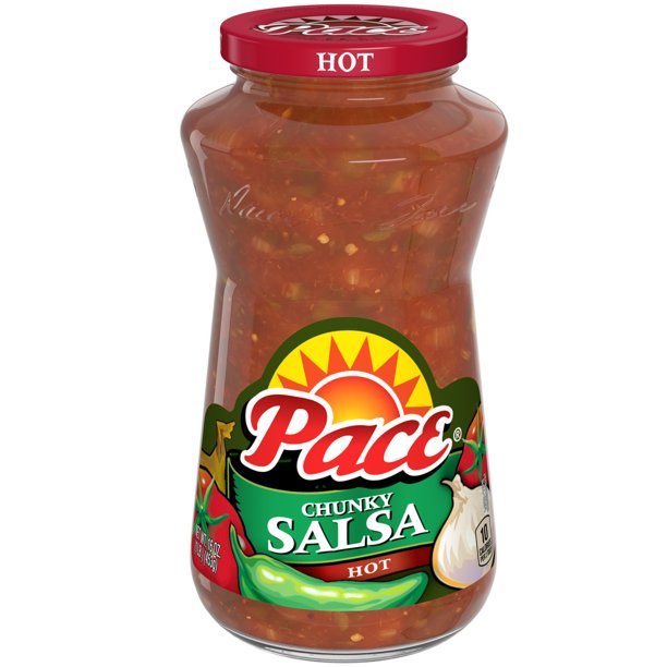 PACE SALSA HOT THK&CHNK 16 OZ - SUPERMIX