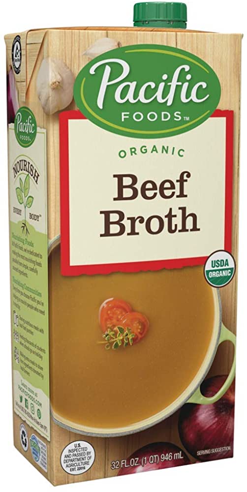 PACIFC BROTH OG2 BEEF LS 32 FZ - SUPERMIX