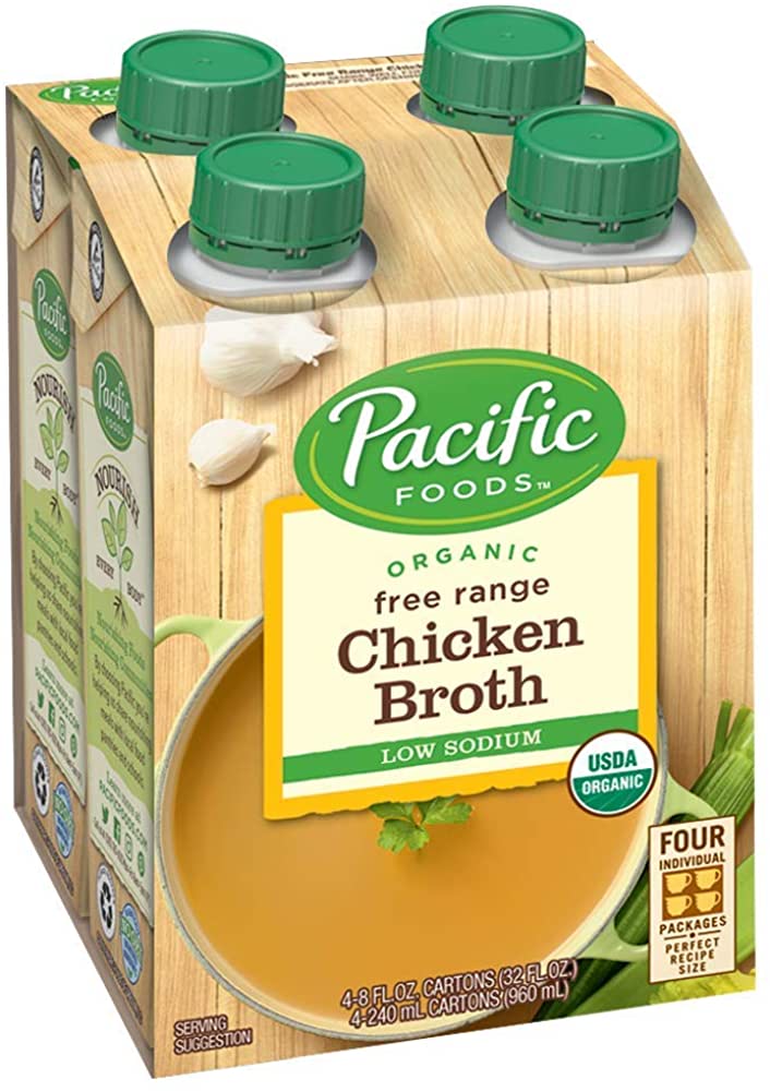 PACIFC BROTH OG2 CHICKEN 8 FZ - SUPERMIX