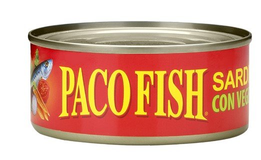 PACO FISH SARDINAS CON VEGETALES 5 OZ - SUPERMIX